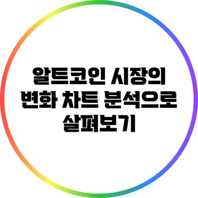 알트코인 시장의 변화: 차트 분석으로 살펴보기